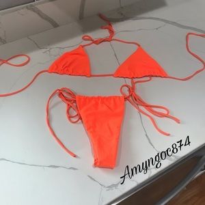 ★Bright Orange Frankies Swimsuit★